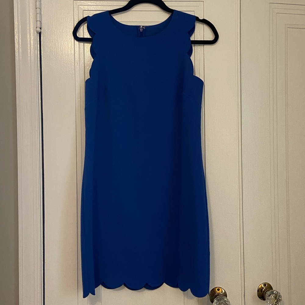 Blue J. Crew Shift Dress